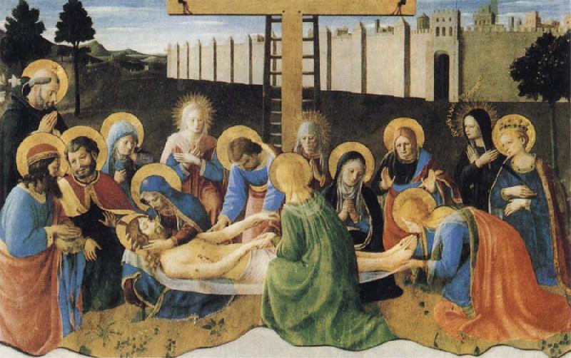 Fra Angelico The Lamentation of Christ oil painting picture